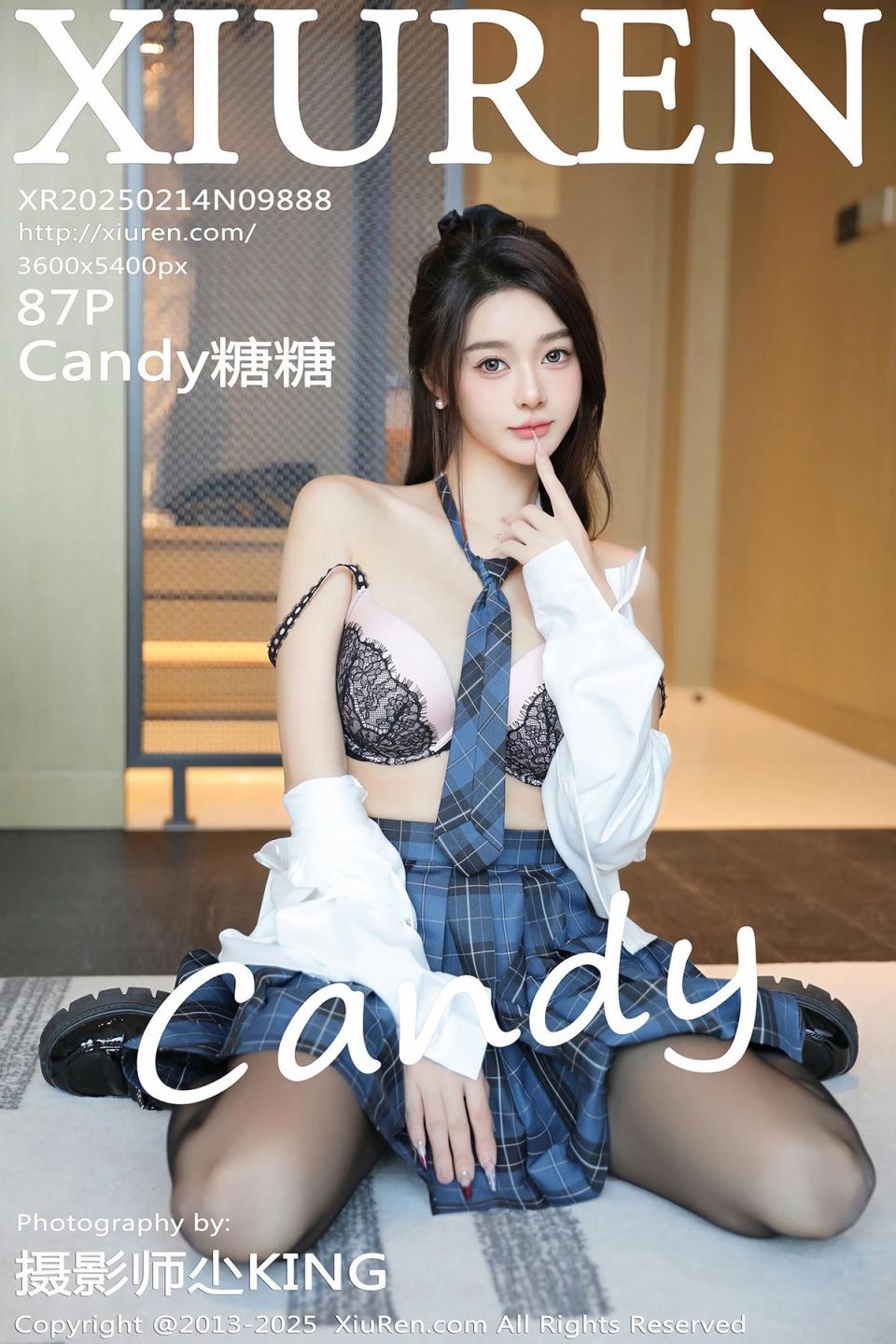 【XiuRen秀人網】2025.02.14 Vol.9888 Candy糖糖 完整版無水印寫真【87P】