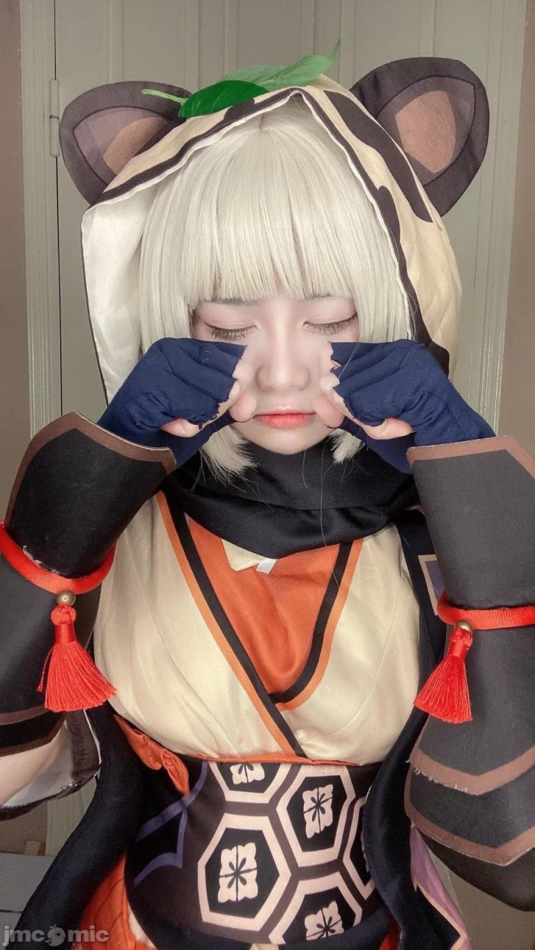 Genshin impact_A ninja little_Sayu cosplay Riribonni (42P)