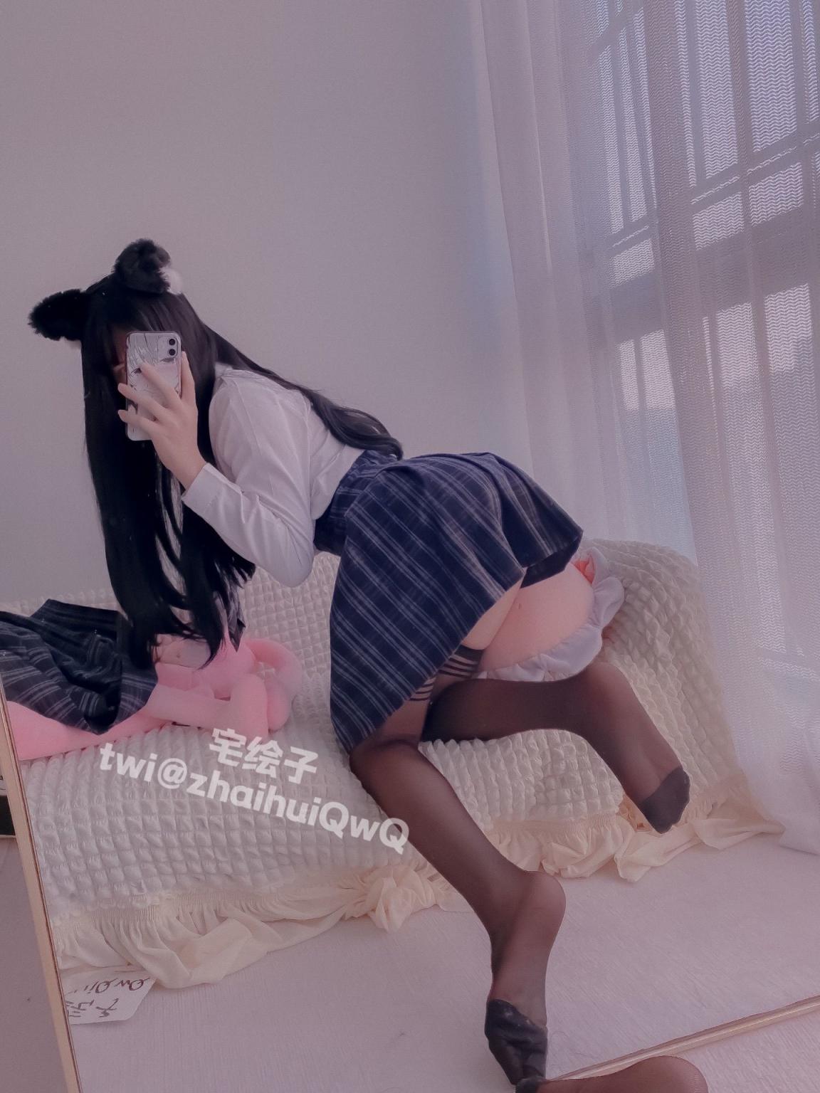 二階堂 - JK校服 (86P)