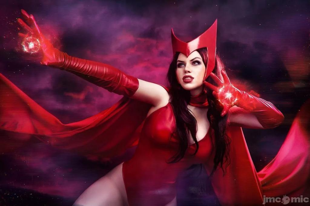 Alice Cosplay - Scarlet Witch (21P)