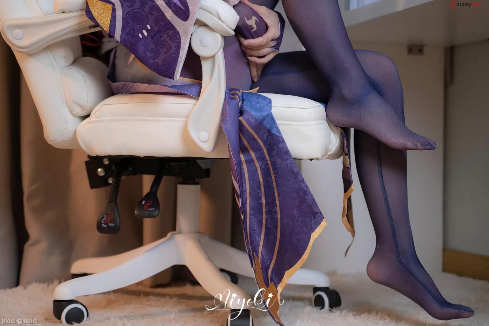 鈴木美咲 (Misaki Suzuki) cosplay Raiden Shogun (42P) [