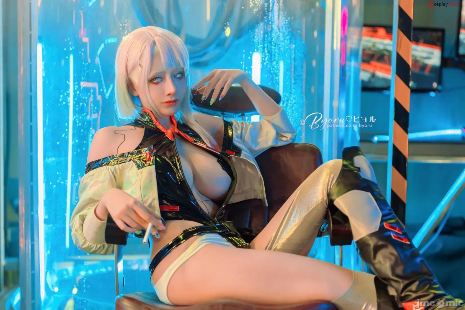 Byoru cosplay Lucyna Kushinada – Cyberpunk (47P)
