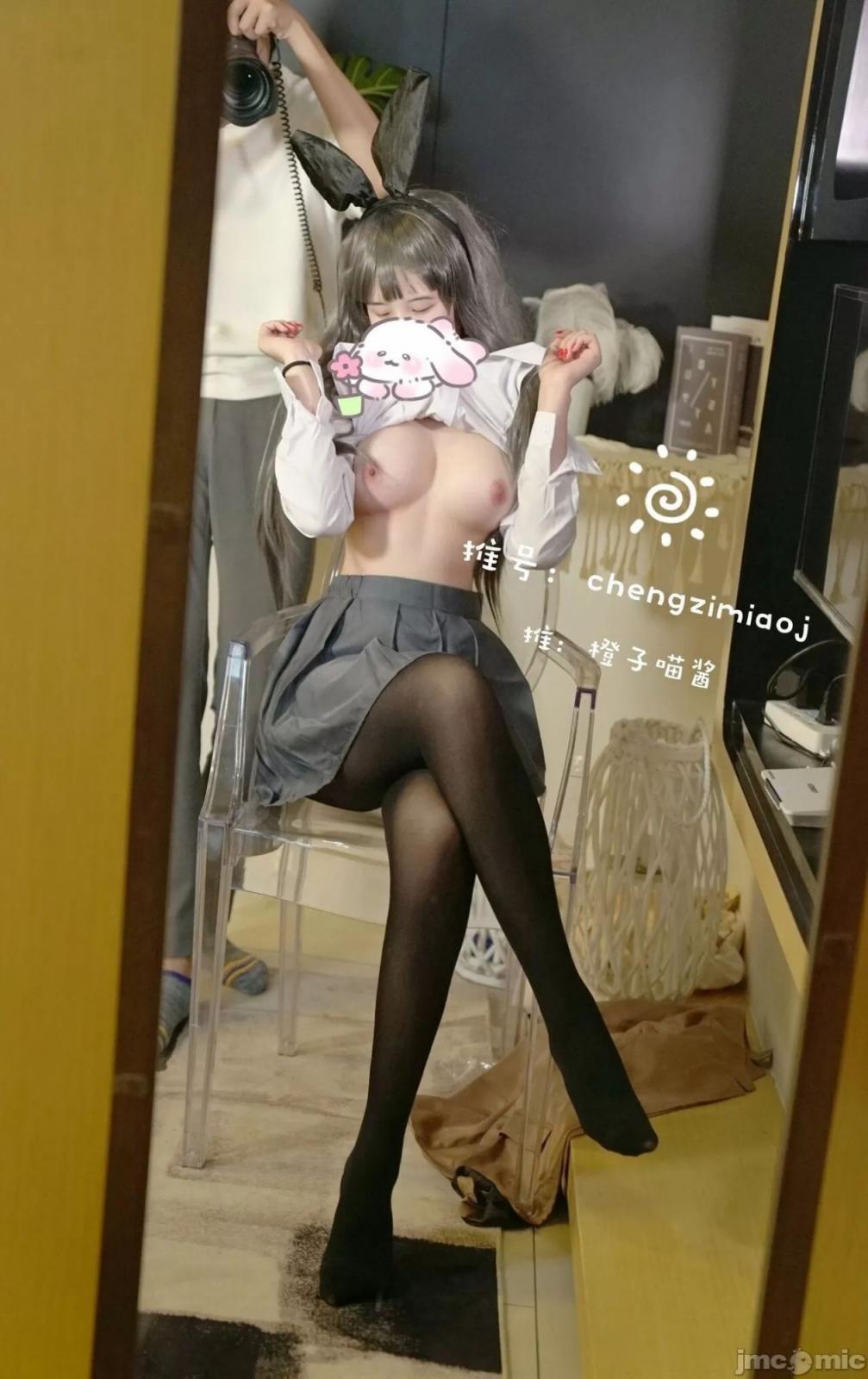 橙子喵醬 - 櫻島麻衣（遮臉） (25P)