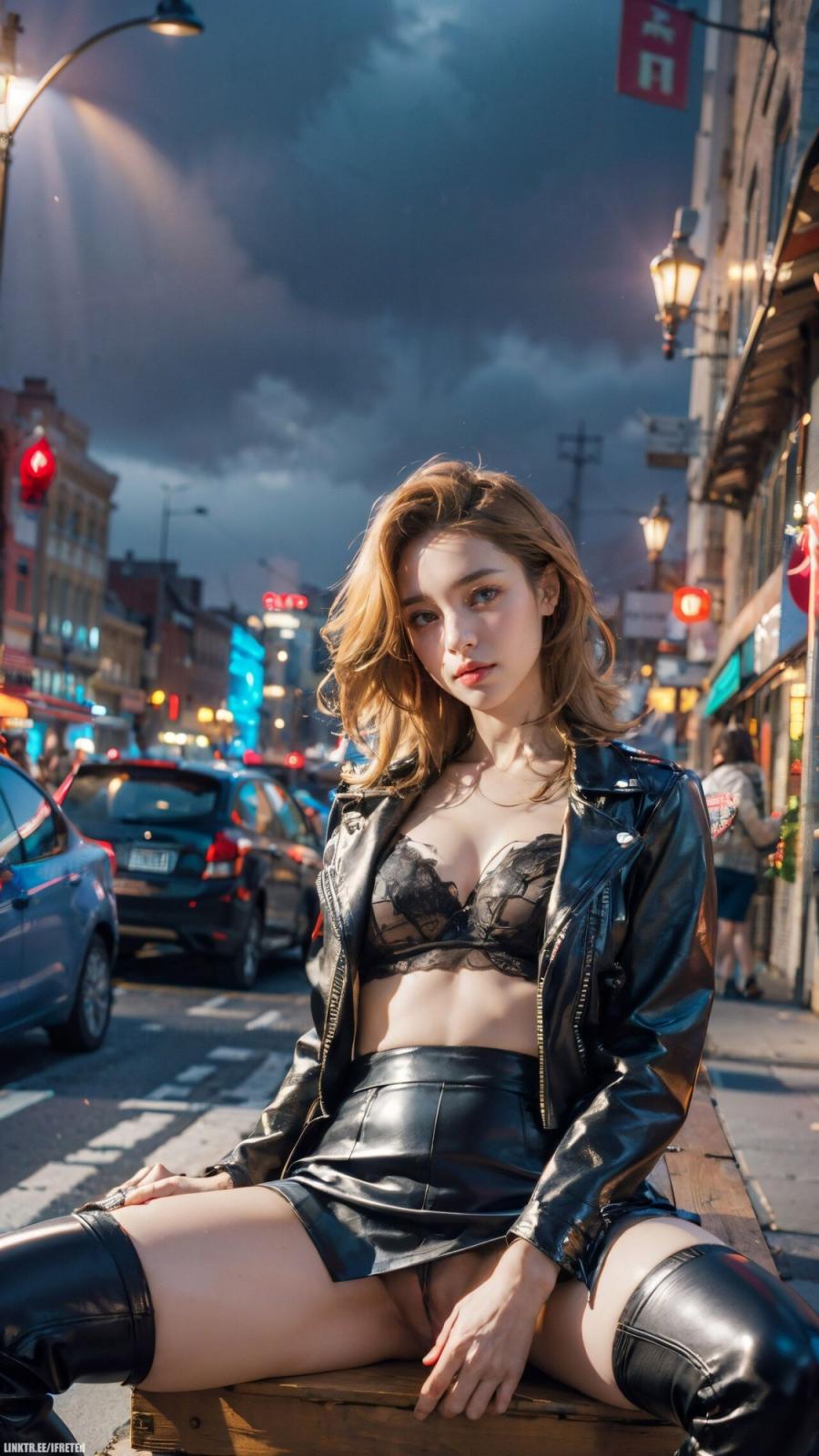 ★Patreon★ [Ifrete] 15 Sexy Leather Outfit 1