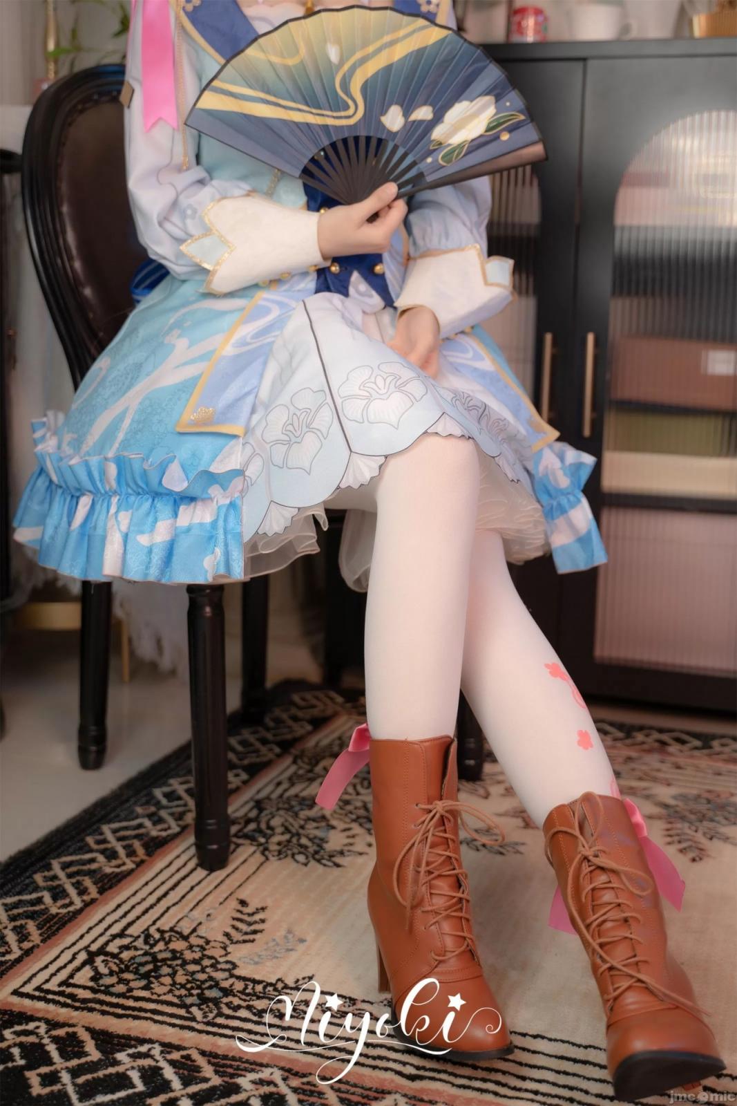 鈴木美咲 (Misaki Suzuki) cosplay Ayaka Kamisato (129P)