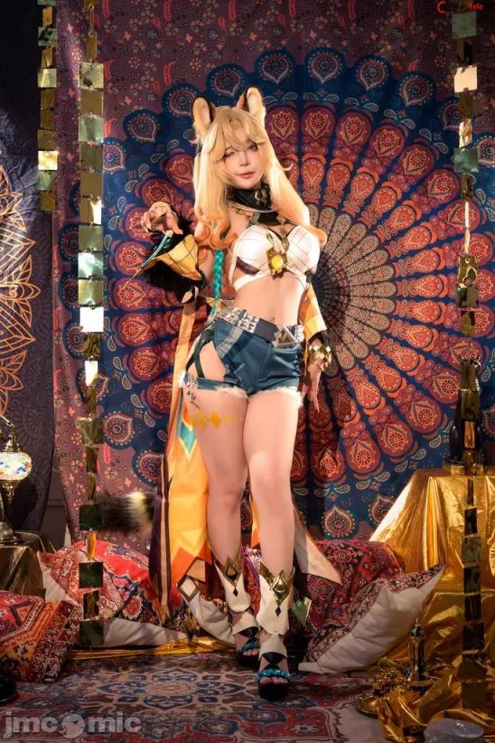 Umeko J cosplay Xilonen – Genshin Impact (90P)