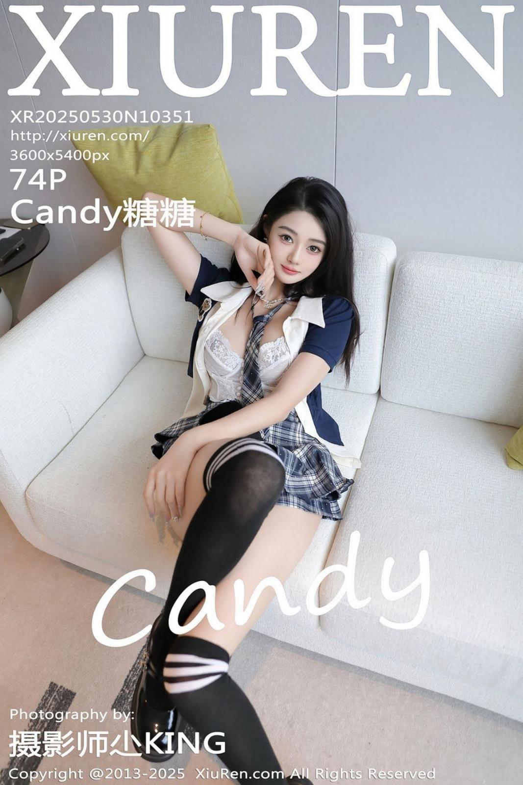 【Xiuren秀人系列】2025.05.30 No.10351 Candy糖糖 完整版無水印寫真【75P】