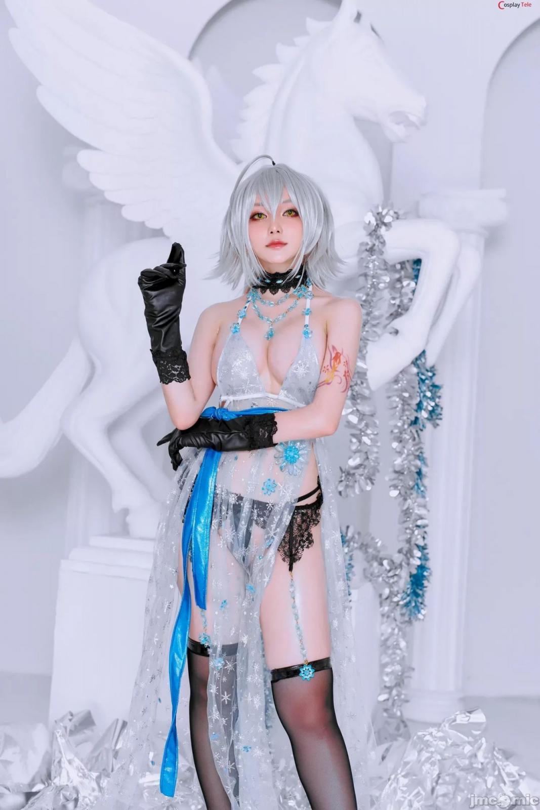 Joyce (Joyce Lin2x) cosplay Jeanne d’Arc – FateGrand Order (48P)