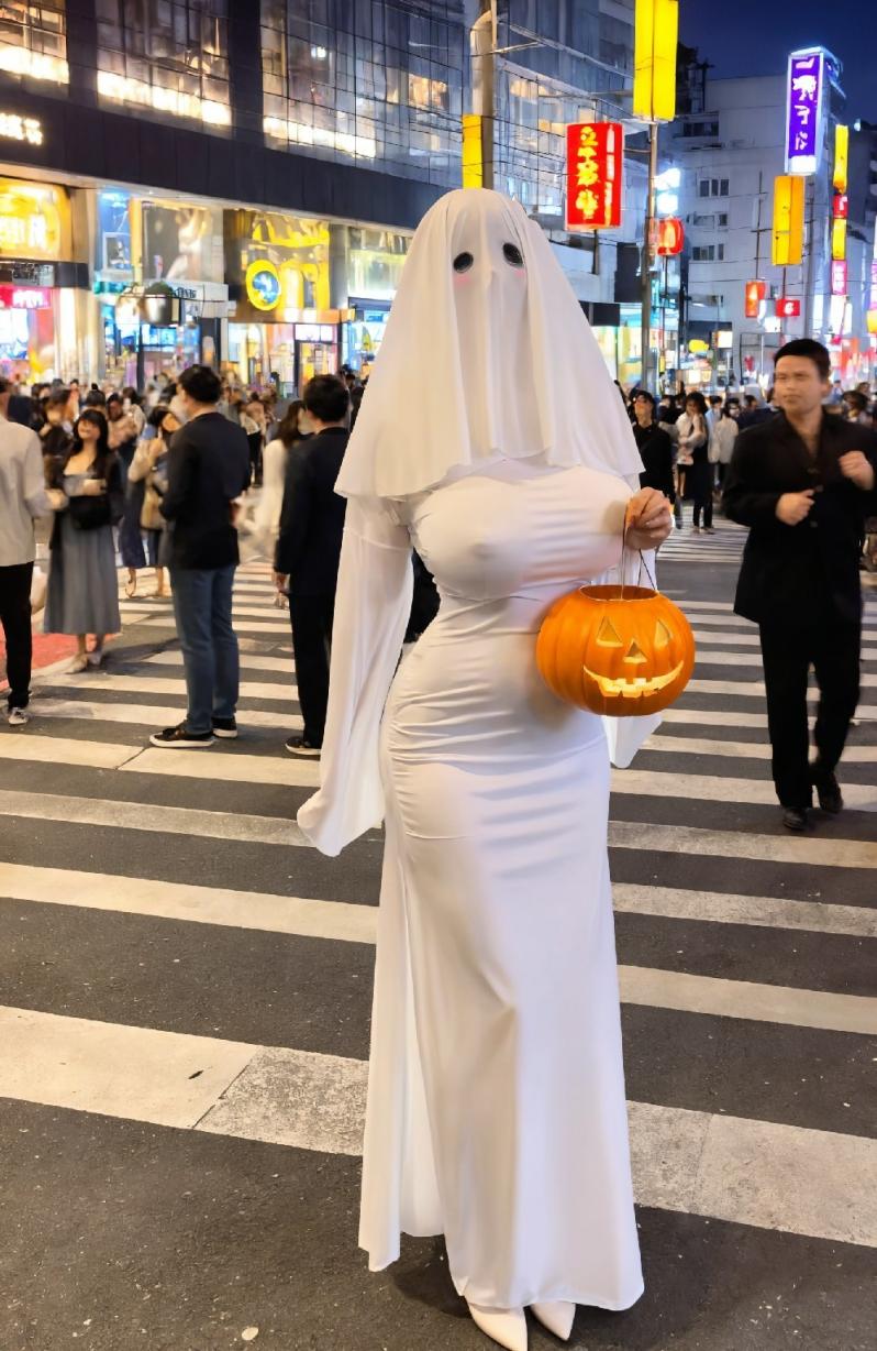 ghost girl (Halloween)