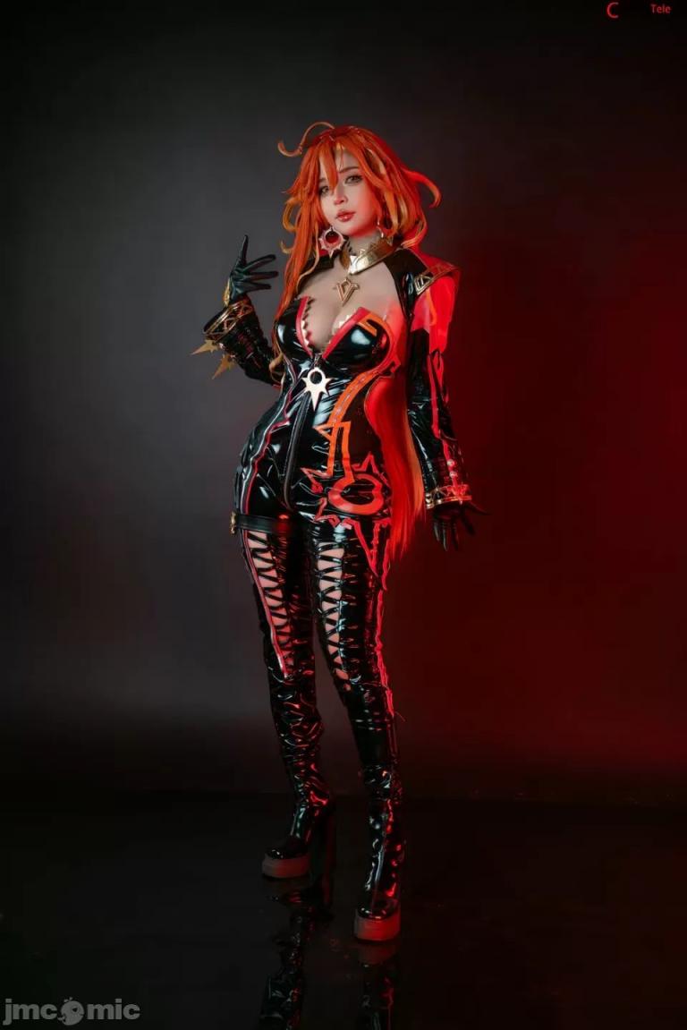 Umeko J cosplay Mavuika – Genshin Impact (78P)
