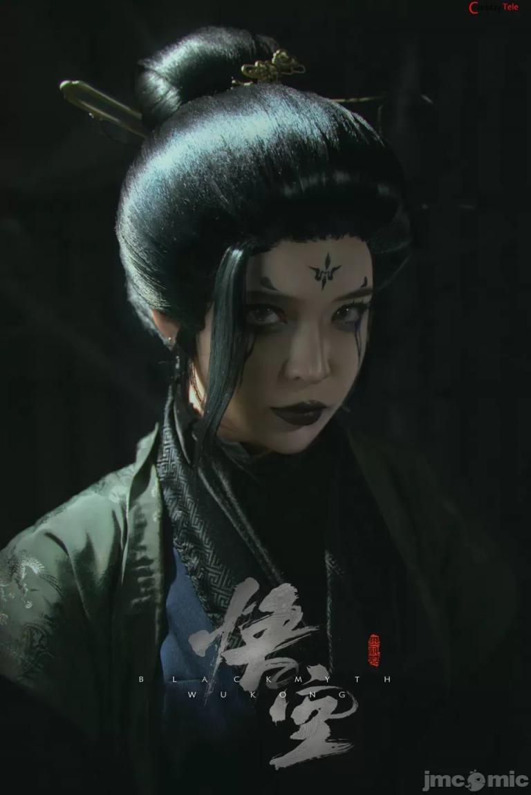 Umeko J cosplay The Fourth Sister – Black Myth Wukong (70P)