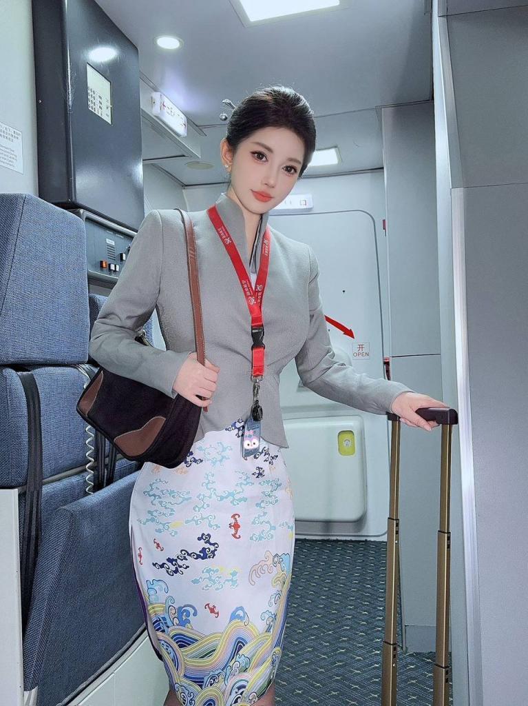 图片[13]-美女空服員-福利多多
