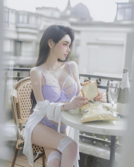 高顏值加上白皙美體「蜜莎misa」殺傷力太強 (10P)