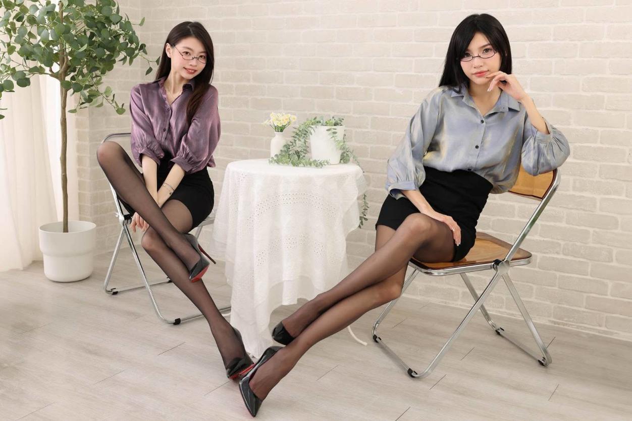 閨密2人絲襪