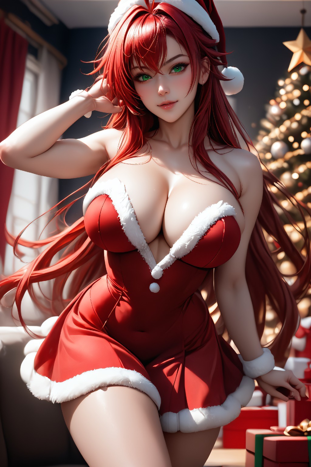 Rias+Gremory+-+Christmas+Wonderland